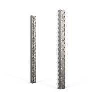 SCHROFF 19"-Winkelprofil mit Universal-Lochung (EIA), AlZn - WINKELPROFIL 19"20HE ALZ(2X)