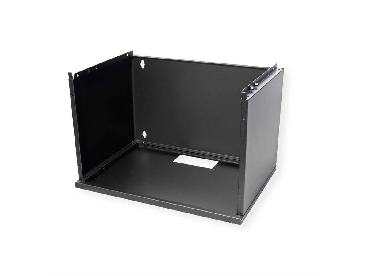 ROLINE 19-Zoll Wandgehäuse Basic 7 HE, 540x400 BxT Bausatz schwarz