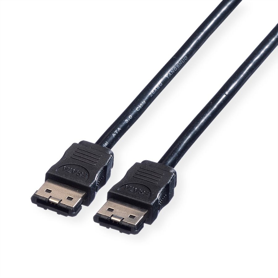 ROLINE Externes Festplattenkabel, eSATA 6.0 Gbit/s, 0,5 m