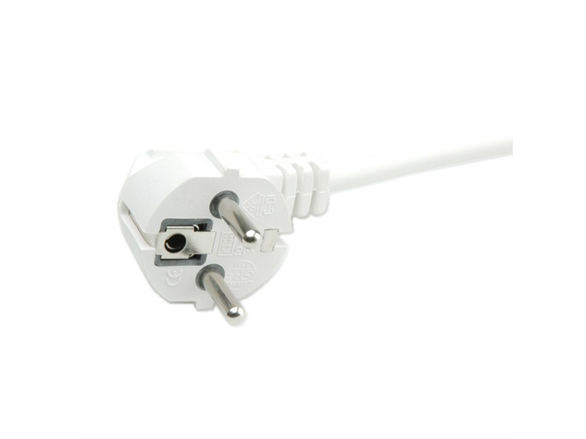 BACHMANN SMART Steckdosenleiste 6x Schutzkontakt, Schalter, weiß, 5 m