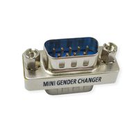 VALUE Mini Gender Changer, 9pol. Stecker-Stecker