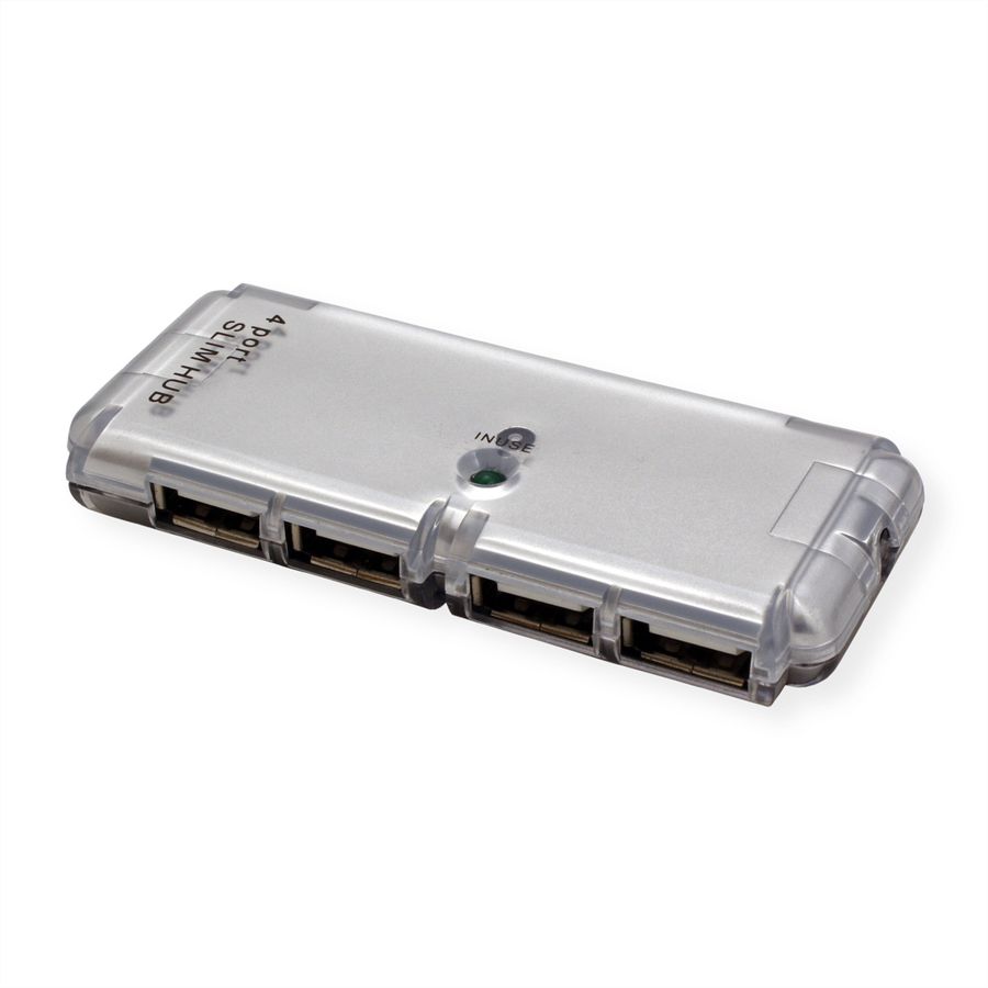 VALUE USB 2.0 Notebook Hub, 4 Ports, ohne Netzteil