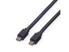 ROLINE DisplayPort Kabel, Mini DP ST - Mini DP ST, schwarz, 3 m