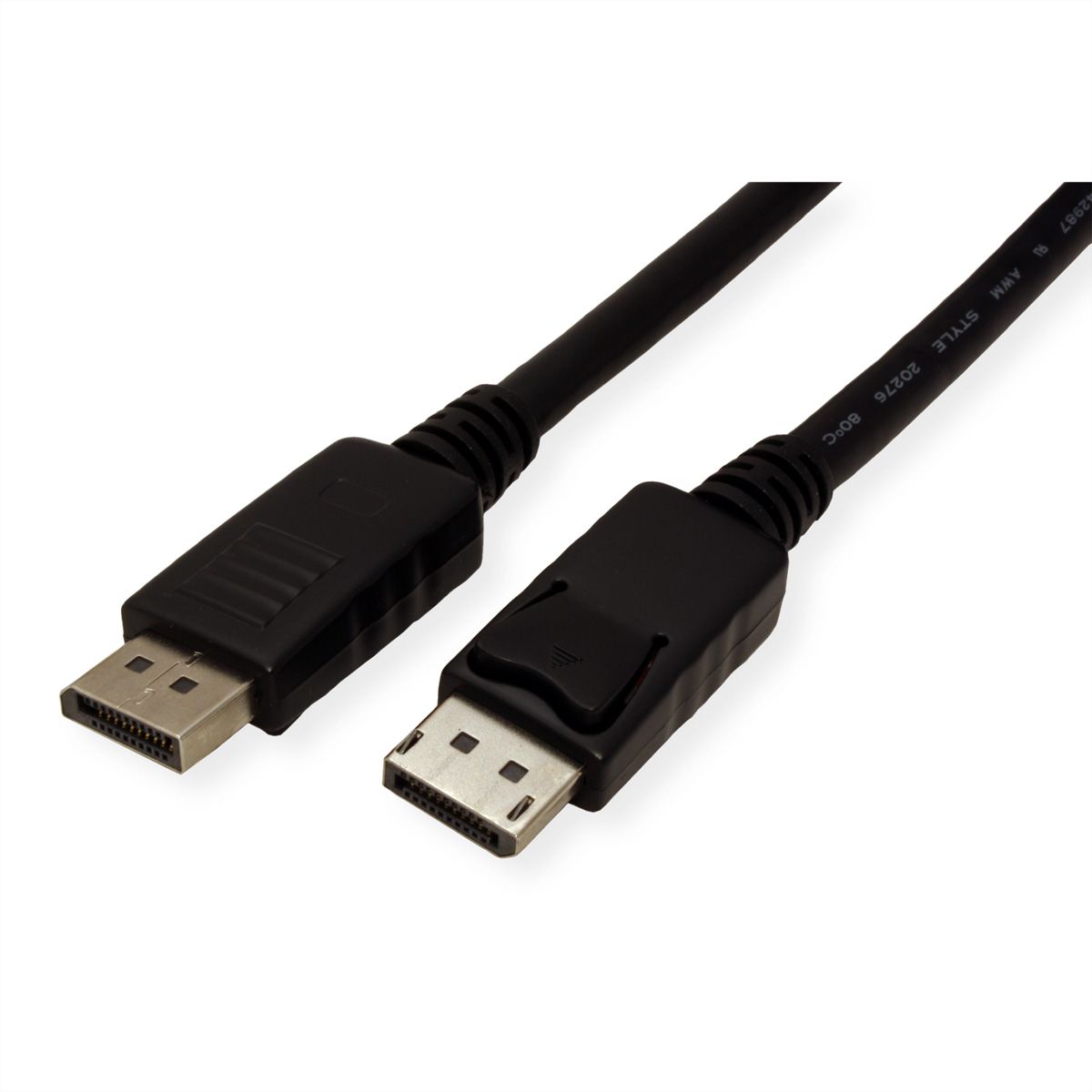 VALUE DisplayPort Kabel, DP ST - ST, schwarz, 3 m