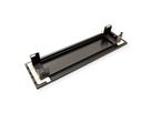 BACHMANN POWER FRAME COVER schwarz ALU 4-fach RAL9005