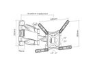 VALUE LCD-/TV-Wandhalterung, 4 Gelenke