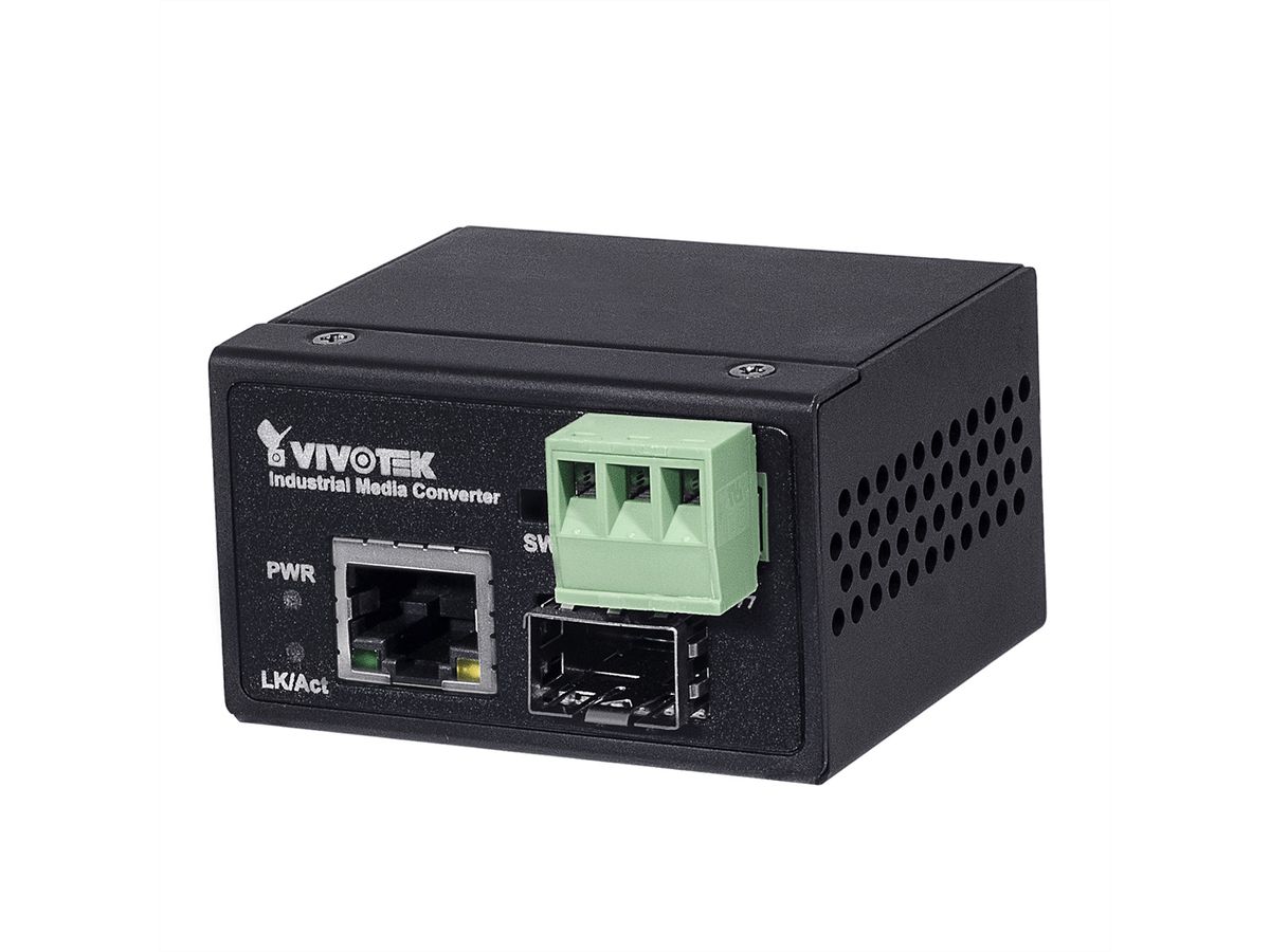 VIVOTEK AW-IHS-0202 Industrieller Ethernet Medienkonverter
