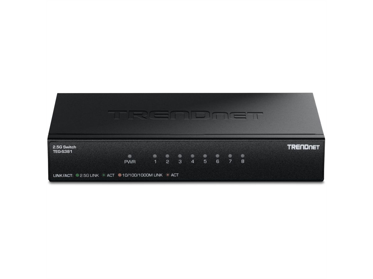 TRENDnet TEG-S381 8-Port 2.5G Switch