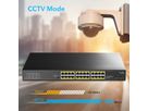 CUDY GS1028PS2 24-Port Gigabit PoE+ Switch 2 SFP Ports 300W