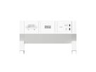 BACHMANN DESK2 white 1xCH 90°, 1xUSB C/C 65W L=0,2m RAL9010