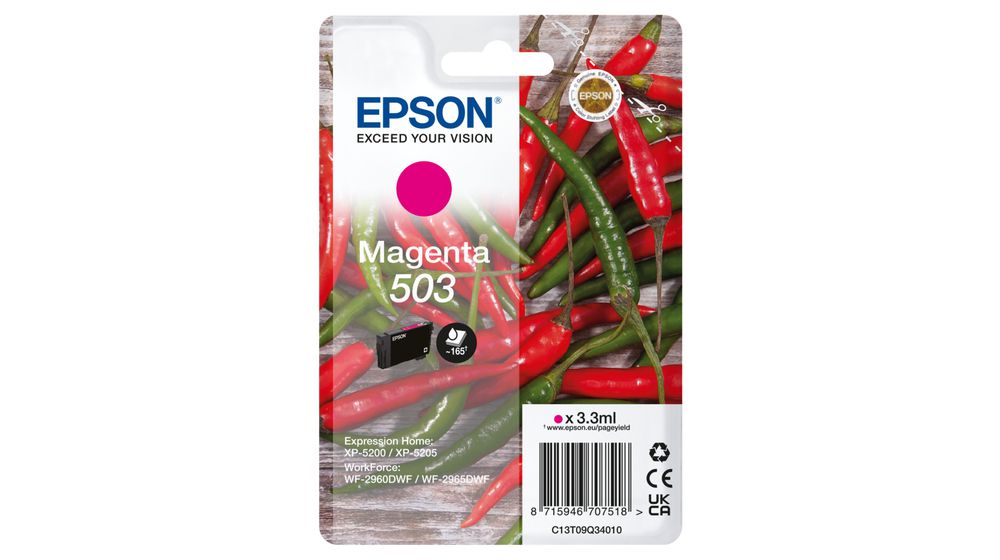Epson 503 Druckerpatrone 1 Stück(e) Original Standardertrag Magenta