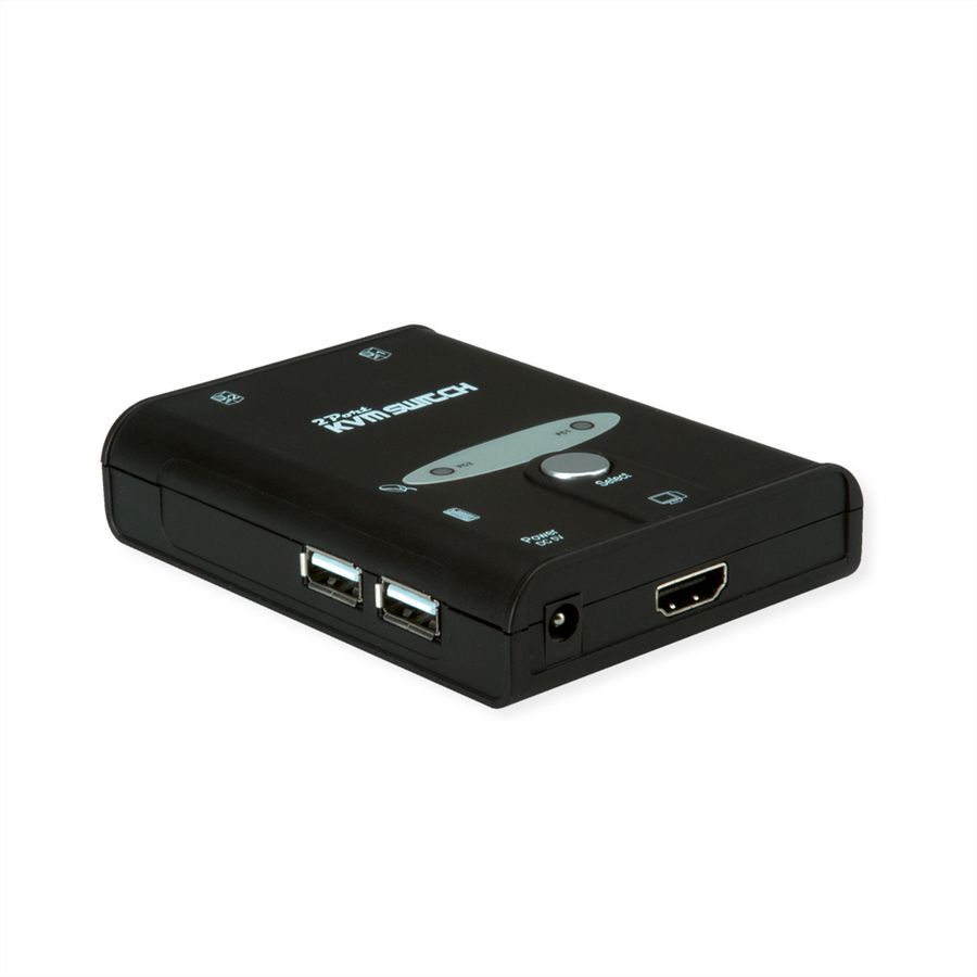 VALUE KVM Switch "Star", 1U - 2 PCs, HDMI, USB