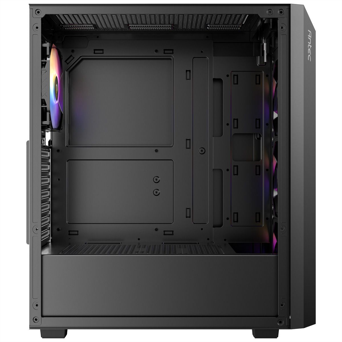 ANTEC AX67 ARGB PC Gehäuse Midi Tower Gaming ATX, schwarz