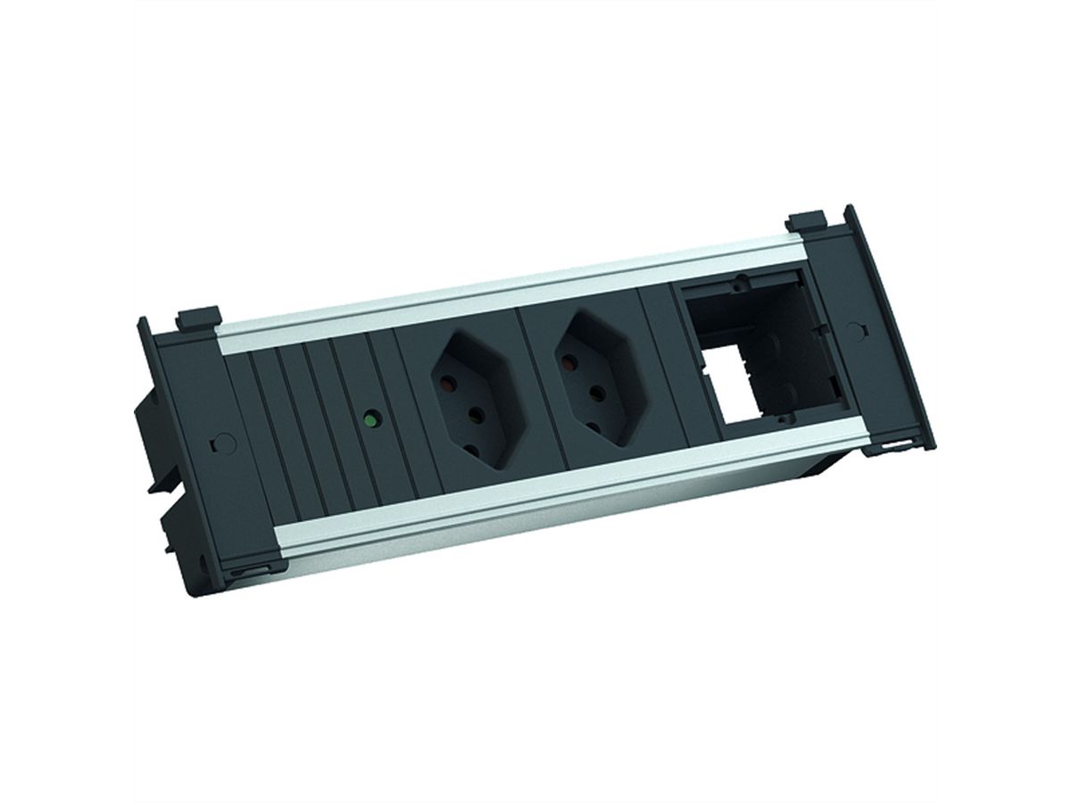 BACHMANN KAPSA S 2xCH T13 10A 1xCM, Strom 0,2m GST18 Schweiz
