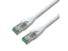 ROLINE RM Patchkabel Kat.6A S/FTP (PiMF), weiß, 0,5 m