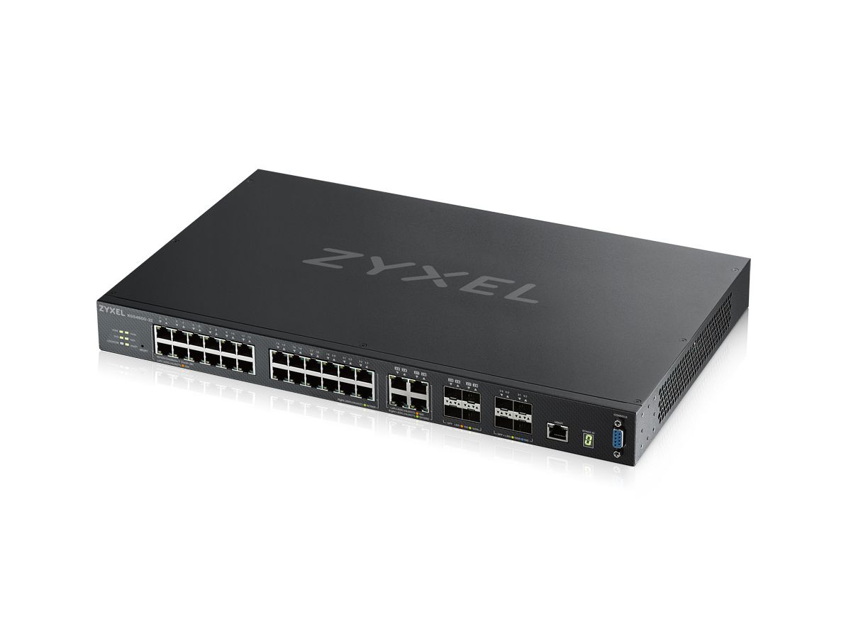 Zyxel XGS4600-32 Managed L3 Gigabit Ethernet (10/100/1000) Schwarz