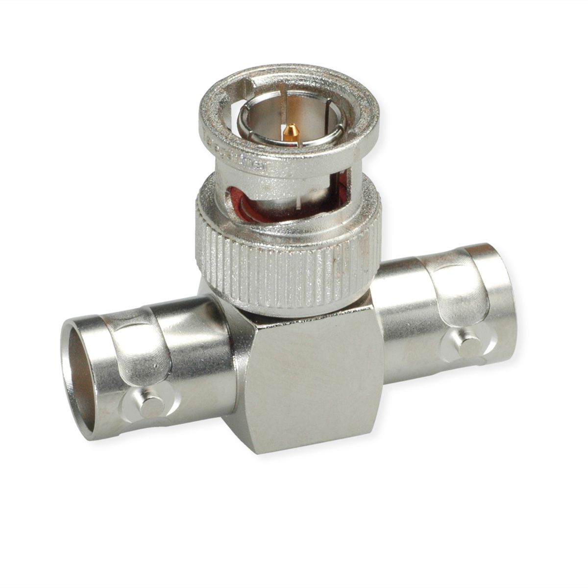TELEGÄRTNER BNC-T-Stück 75 Ohm Buchse / Stift / Buchse