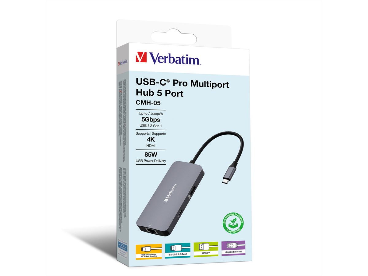 VERBATIM USB-C Multiport CMH-05