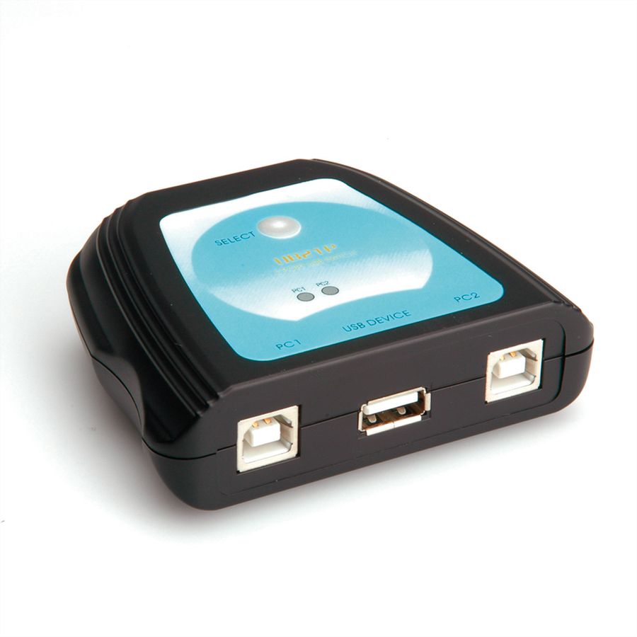 VALUE Manueller USB 2.0 Druckerswitch, 2fach