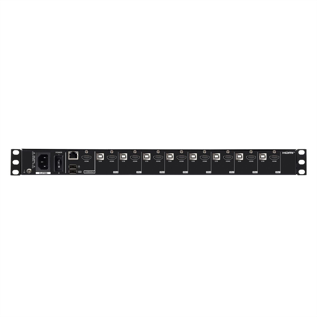 ATEN CL3708iNW Konsole F WideSreen FHD über IP Switch 8 Port USB HDMI, FR-Layout