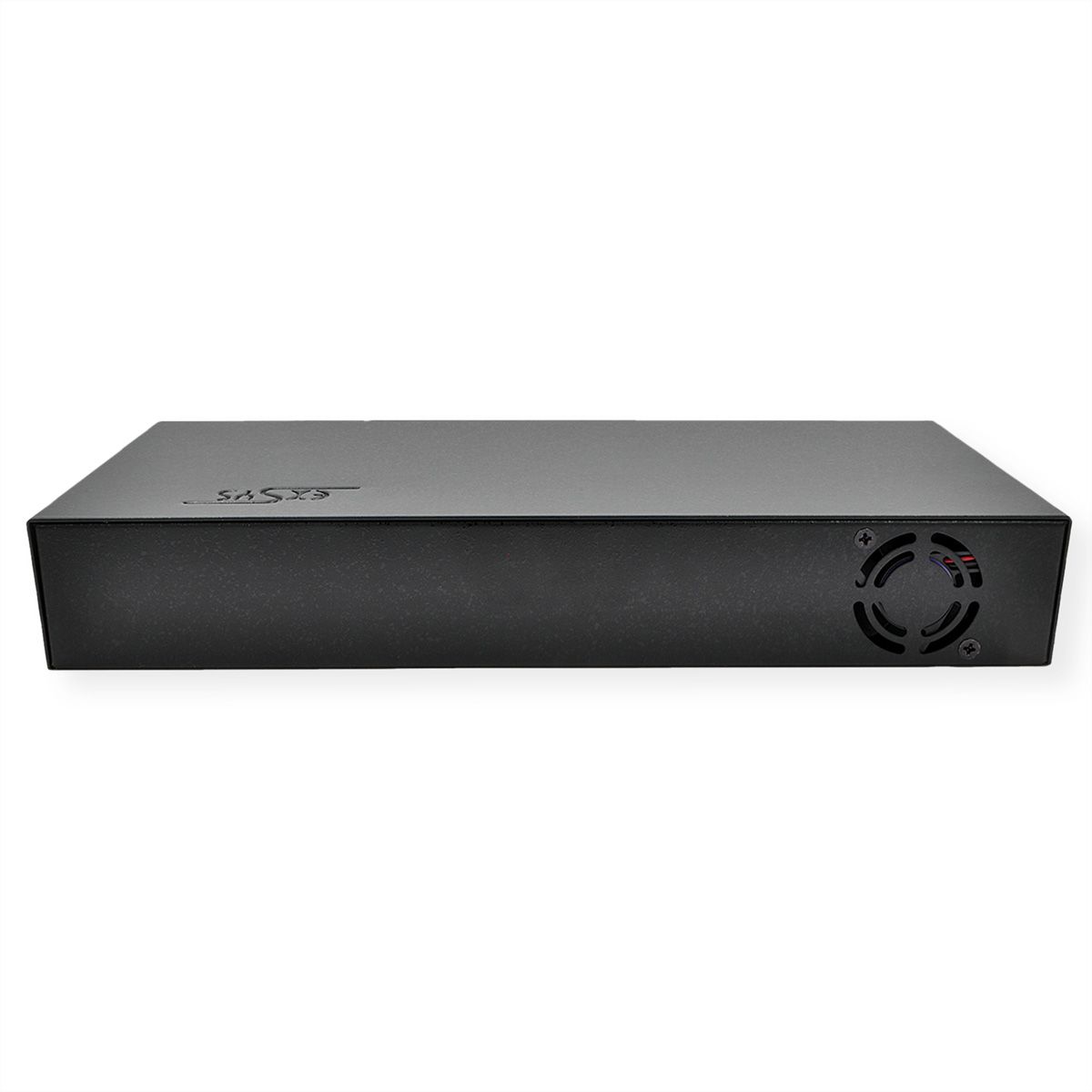 EXSYS EX-1116HMVS 16 Port USB 3.2 Gen1 HUB inkl. Din-Rail Kit Surge Protection