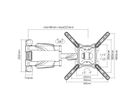 VALUE LCD-/TV-Wandhalterung, 4 Gelenke