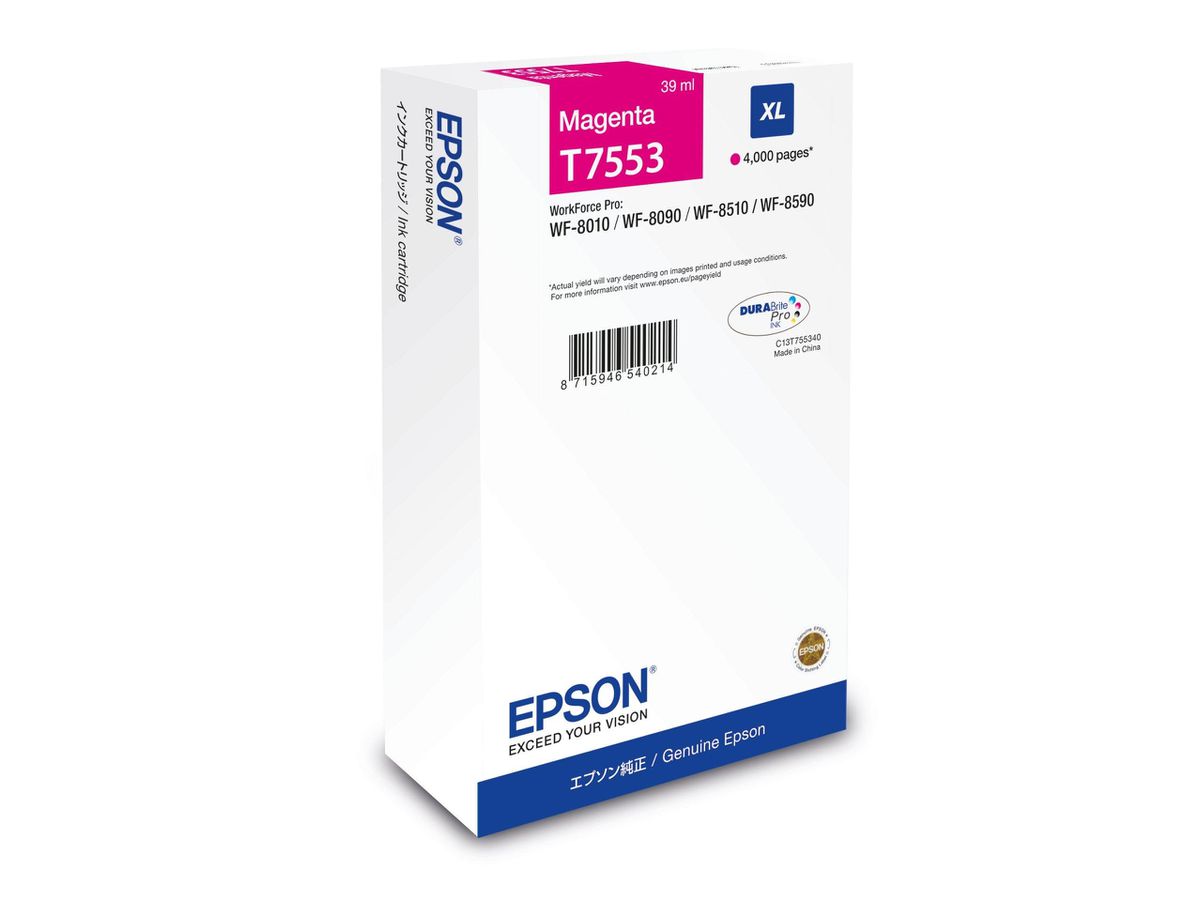 Epson C13T75534N Druckerpatrone 1 Stück(e) Original Hohe (XL-) Ausbeute Magenta