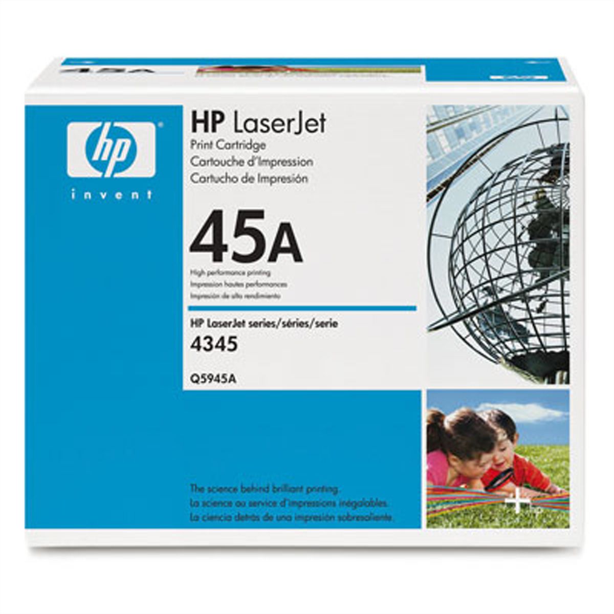 Q5945A, HP LaserJet Druckkassette schwarz, ca. 18.000 S., für 4345mfp/xs/x/xm mfp, M4345/x/xs MFP