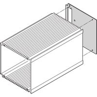 SCHROFF Rückwand - RUECKWAND HF-KASSETTE 10TE