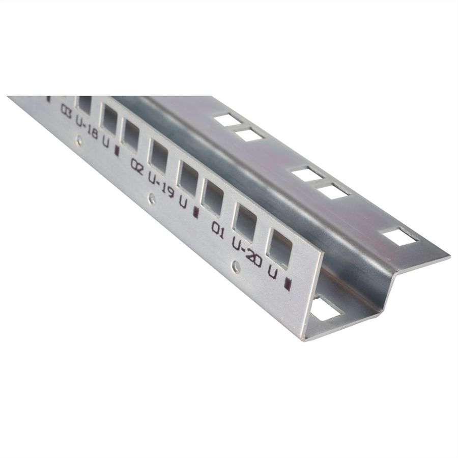 ROLINE 19-Zoll Profilschienen 16 HE, für outdoor Wandgehäuse Pro