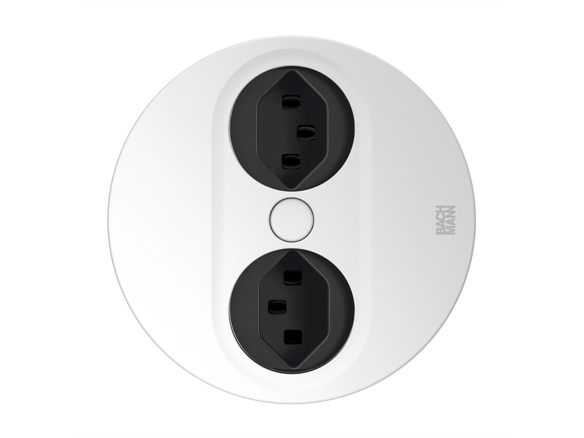 BACHMANN TWIST2 2xCH T23 2,0m AEH, T23 RAL9010 30GE rund