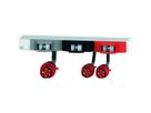 BACHMANN 19" 1HE FuseBox 6xLS C16A, 2m H05VV-F 5G4mm CEE Stecker 32A rot