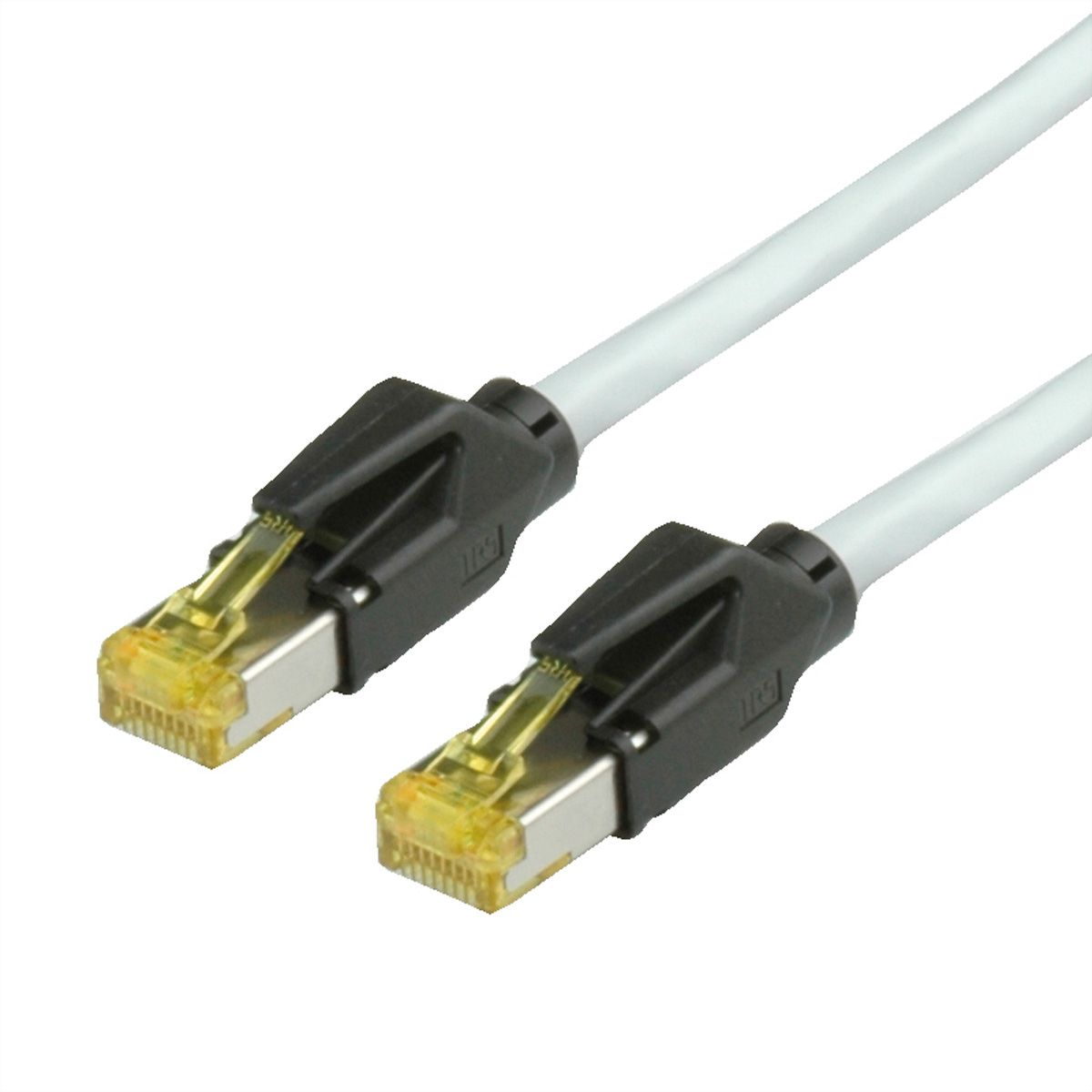 DRAKA Patchkabel Cat.6A (Class EA) S/FTP, UC900 TM31, LSOH, grau, 2 m