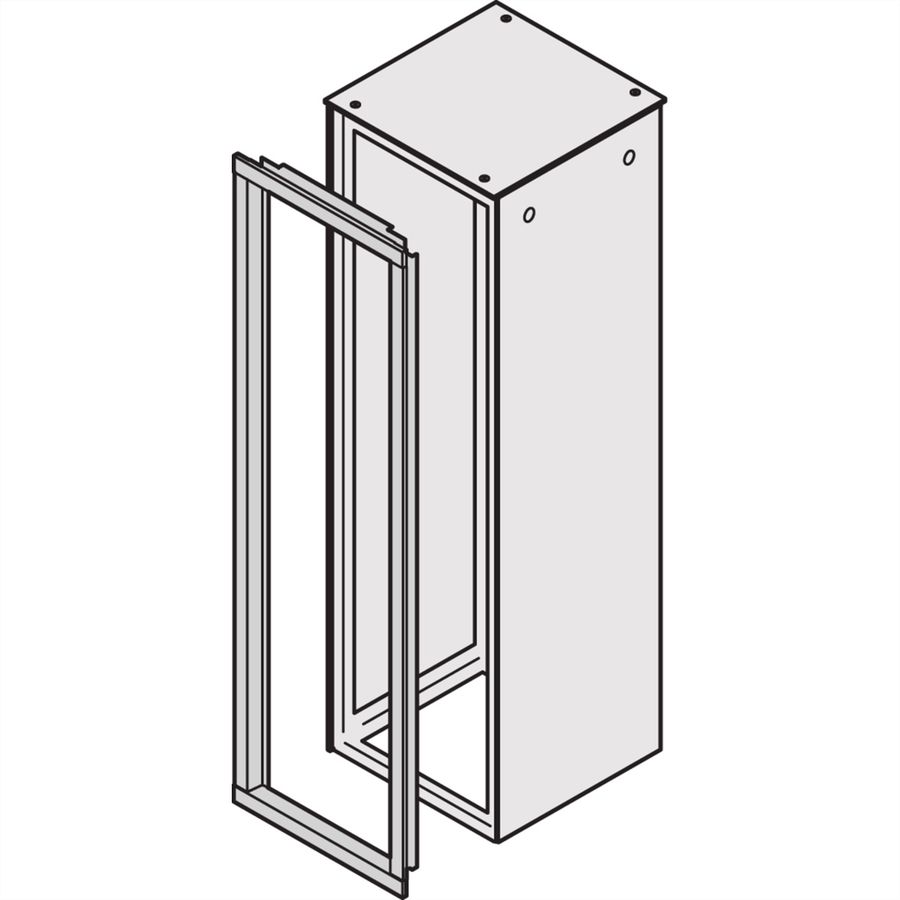 SCHROFF Dekorahmen - DEKO RAHMEN 2200H 600B 7035