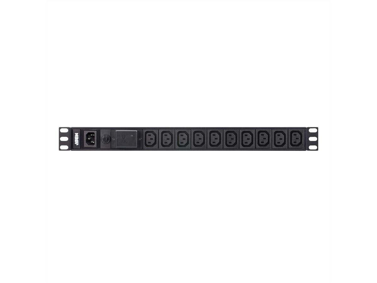 ATEN PE0118SG 1U 10A 18-Port Basic PDU mit Überspannungsschutz