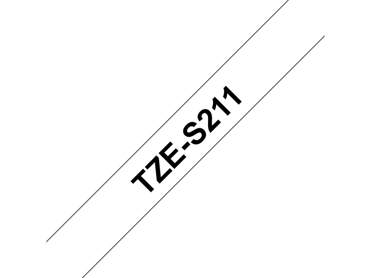 Brother TZE-S211 Etiketten erstellendes Band TZ