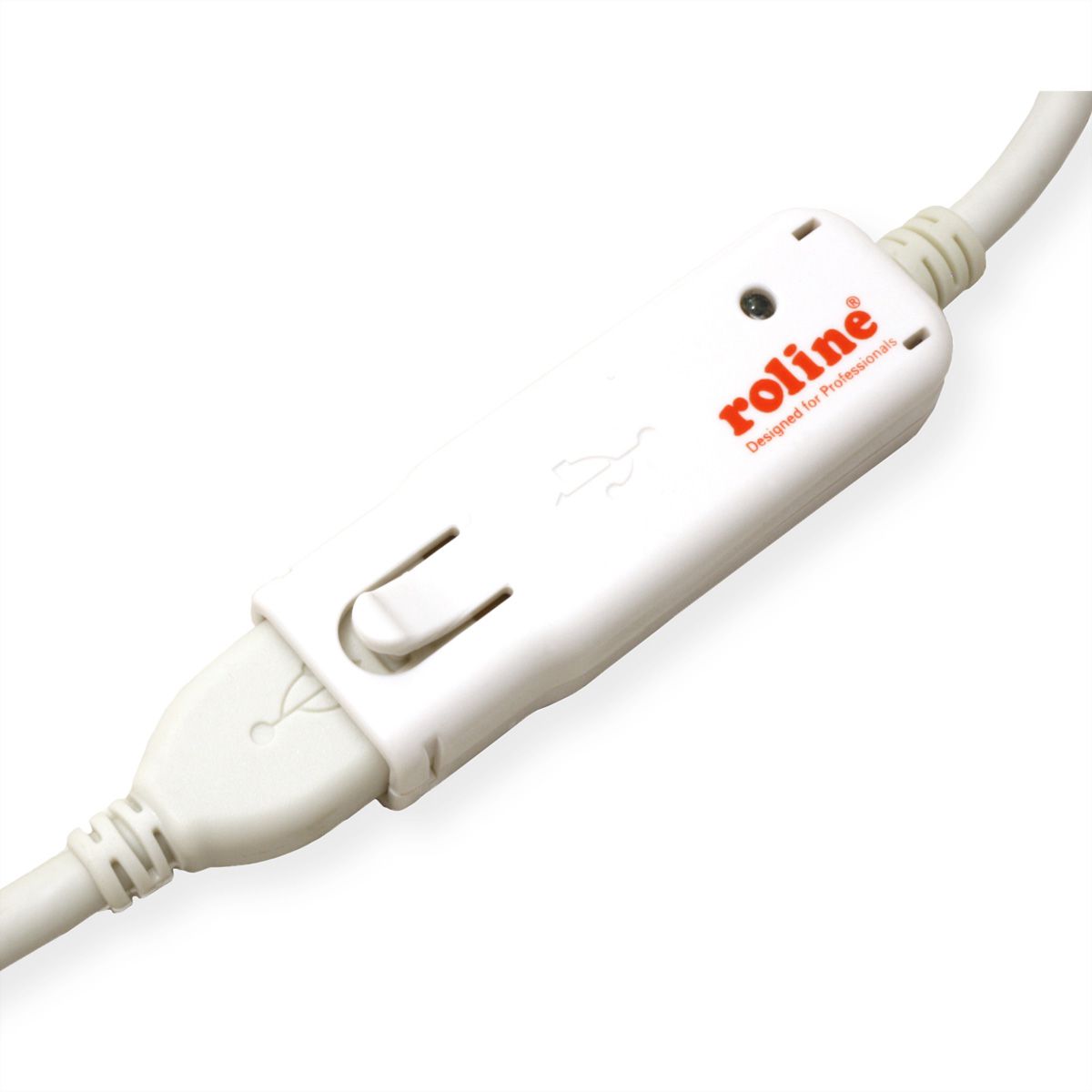 ROLINE USB 2.0 Aktives Repeater Kabel (nur für 12.04.1085), 12 m