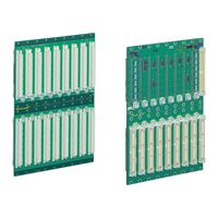 SCHROFF BUSPLATINE 6SLOT MONO EDC