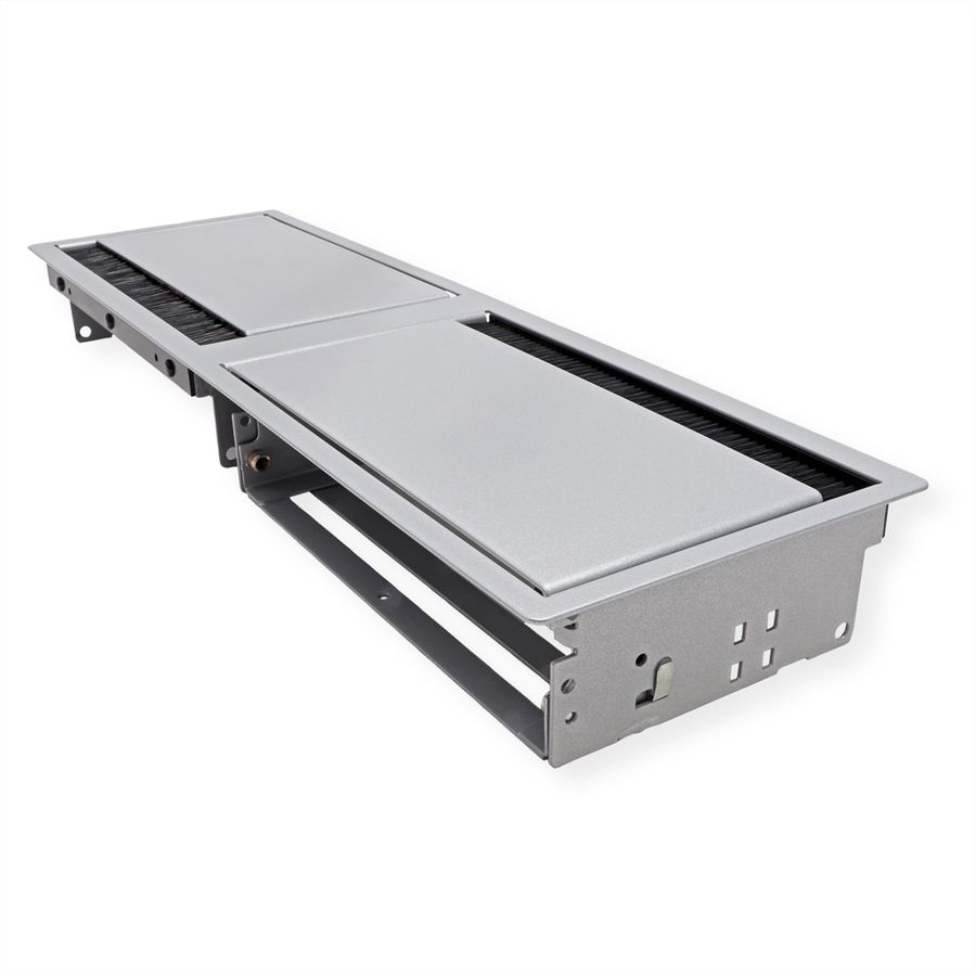 BACHMANN CONI DUO Einbaurahmen 2 x Small, grau