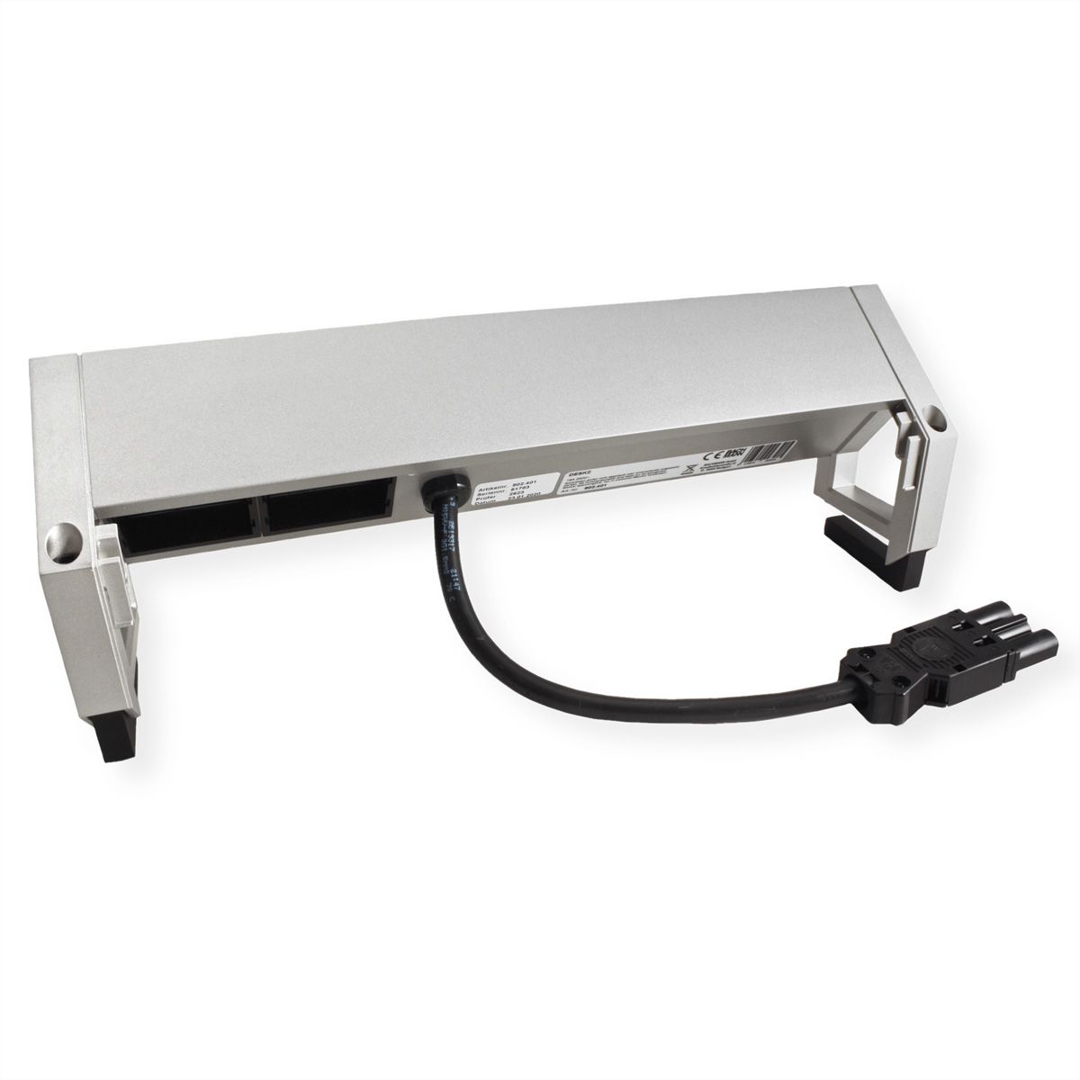 BACHMANN DESK2 3x Schutzkontakt 2x ABD GST18 Inox