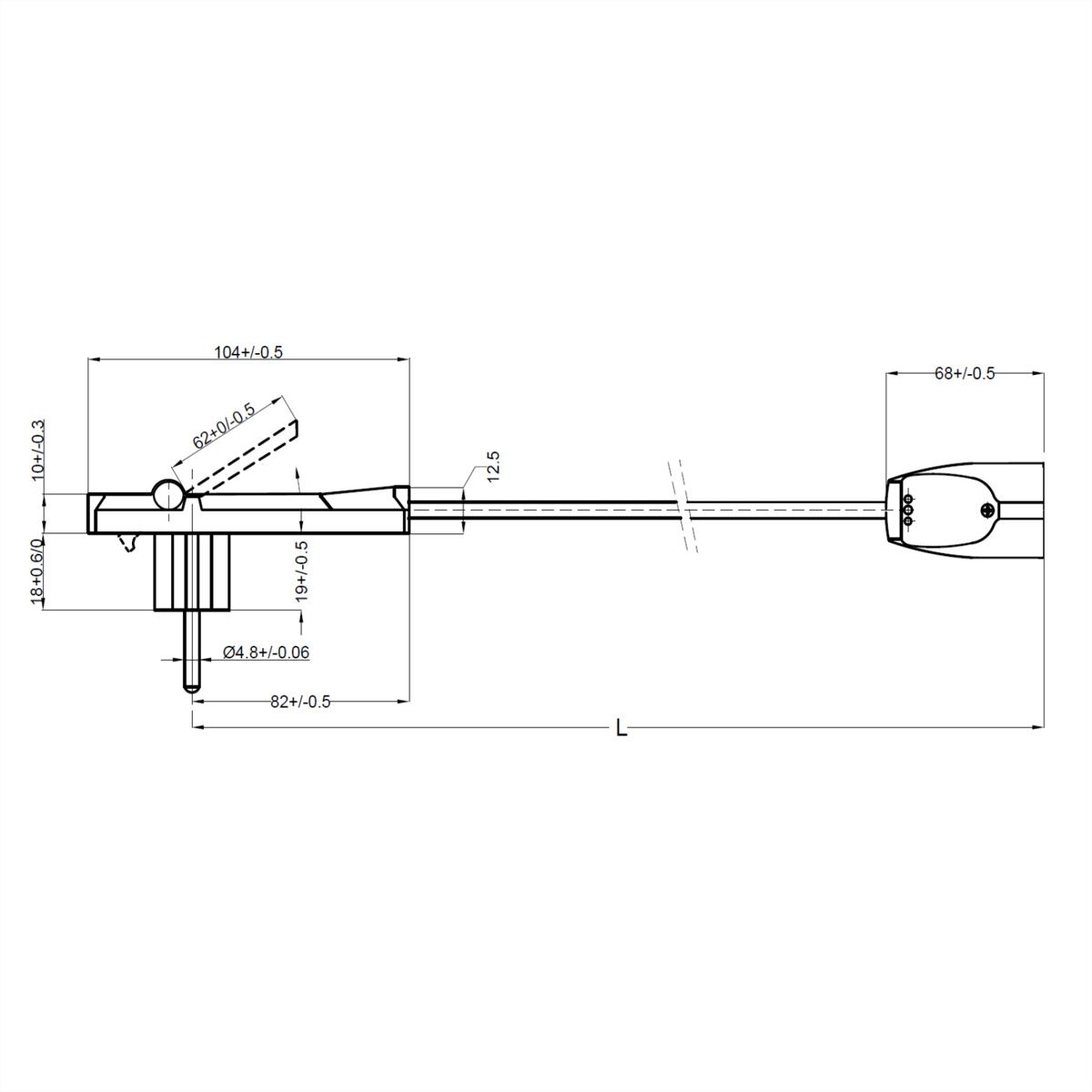 BACHMANN SmartPlug Flachstecker 1x Schutzkontakt weiß, 3m