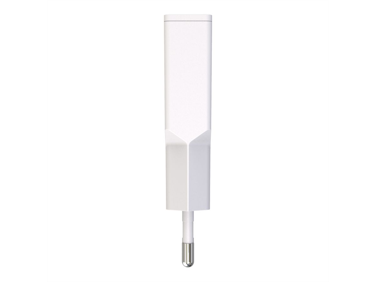 VALUE USB Charger mit Euro-Stecker, 2 Ports Typ A+C, 20W