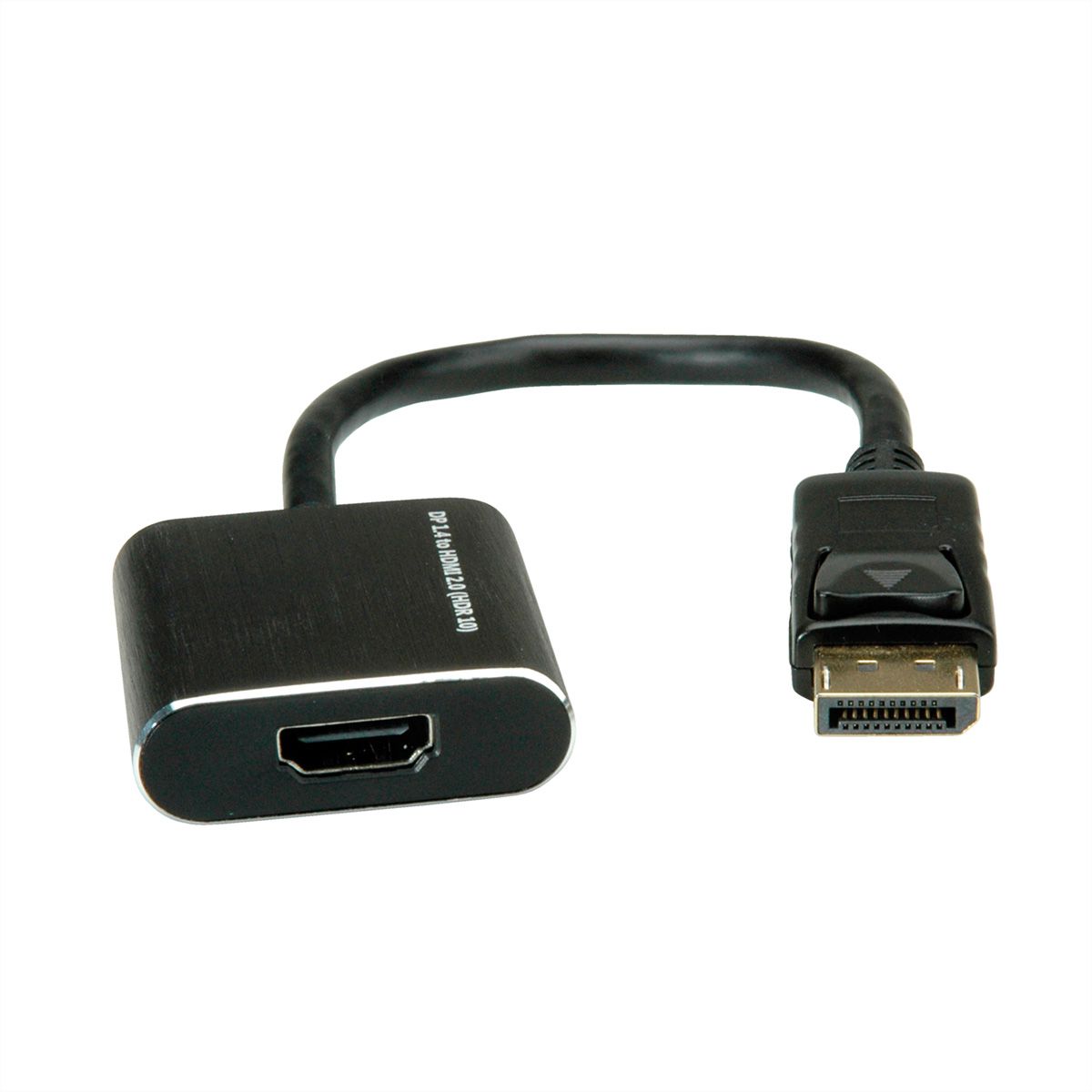 ROLINE DisplayPort-HDMI Adapter, v1.4, HDR 10, DP ST-HDMI BU, Aktiv