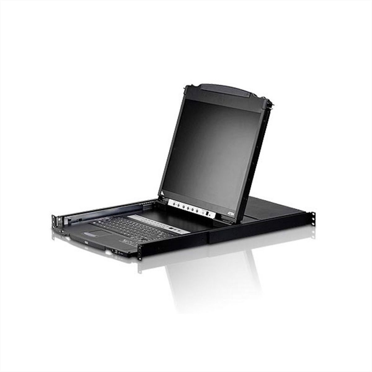 ATEN CL5816N 48cm-LCD KVM Switch USB-PS/2,VGA, 16 Port, DE-Layout