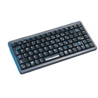 Cherry Kompakt-Tastatur G84-4100 schwarz USB+PS/2, G84-4100LCMDE-2