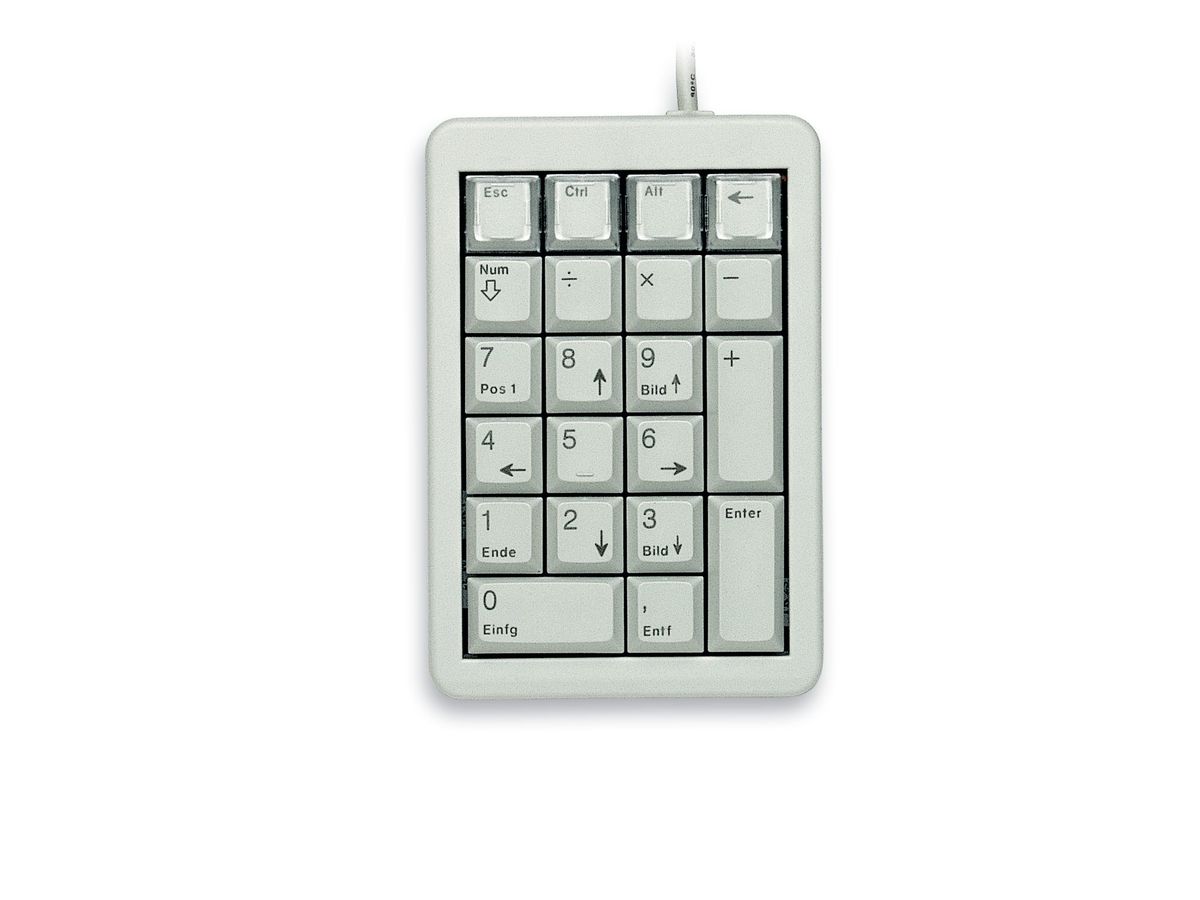 CHERRY G84-4700 Numerische Tastatur Laptop / PC USB Grau