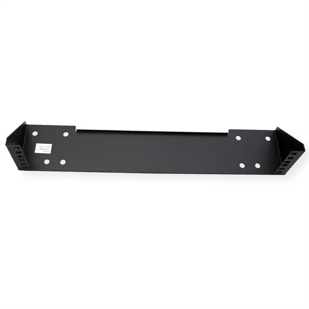 VALUE 19-Zoll-Wand-/Untertischhalterung, 2 HE, schwarz