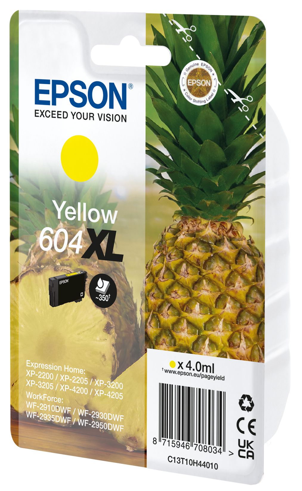 Epson 604XL Druckerpatrone 1 Stück(e) Original Gelb