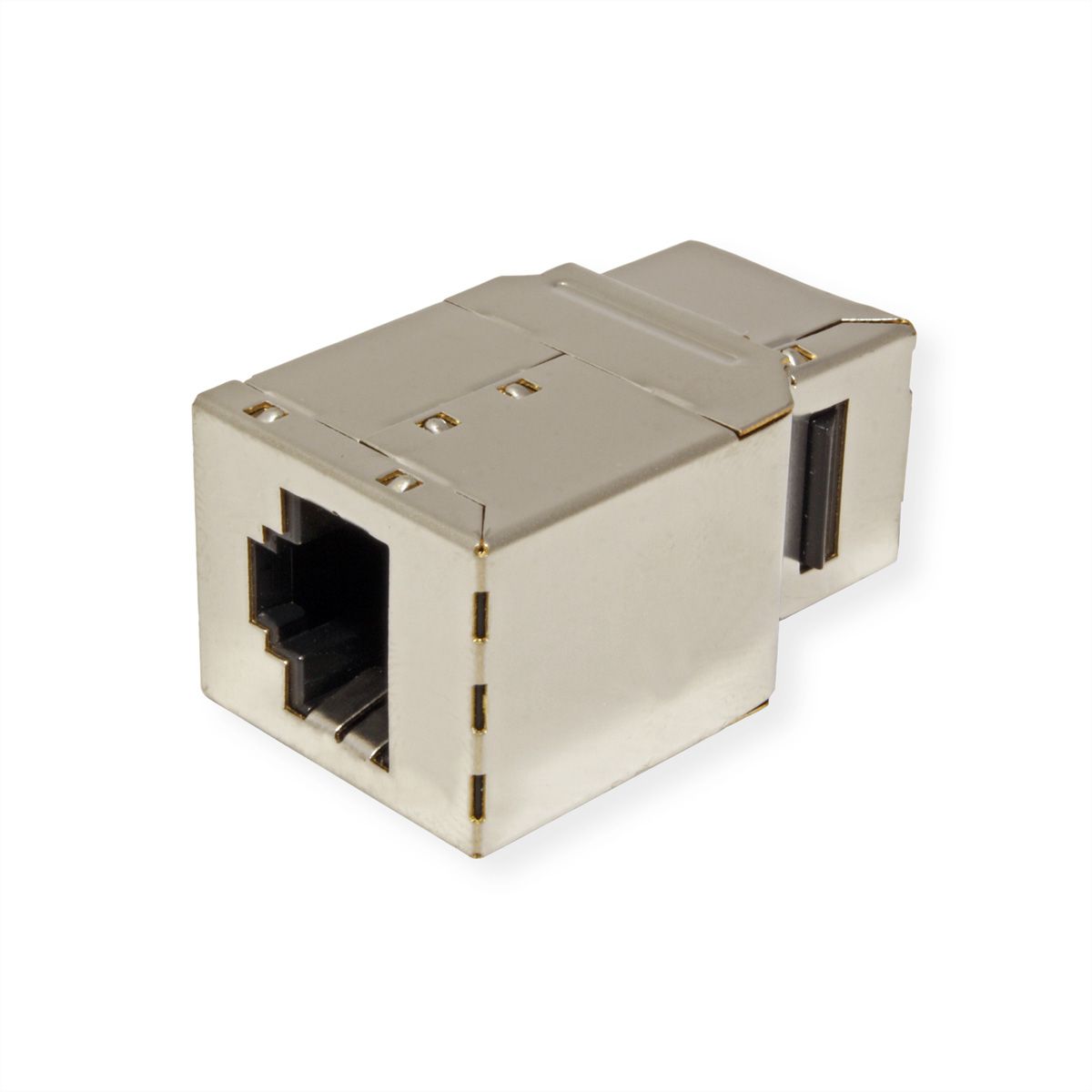 ROLINE RJ-45 Kupplung, Keystone, geschirmt, Cat.6A (Class EA)
