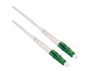 ROLINE Glasfaserkabel 9/125 µm OS2, LC/LC, APC, stahlarmiert, simplex, LSOH, weiß, 3 m